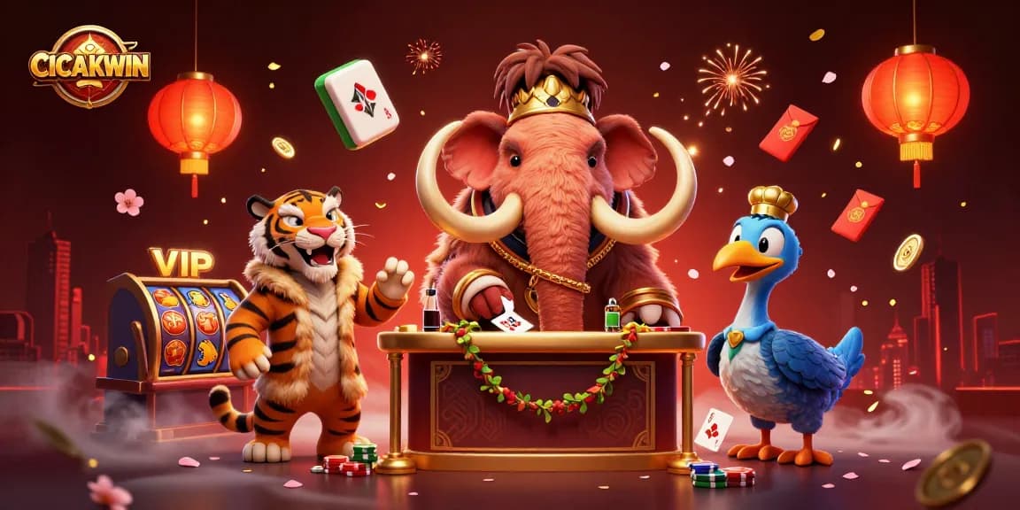 CICAKWIN: Menangkan hadiah dengan slot gacor dan permainan kasino menarik di platform terbaru.