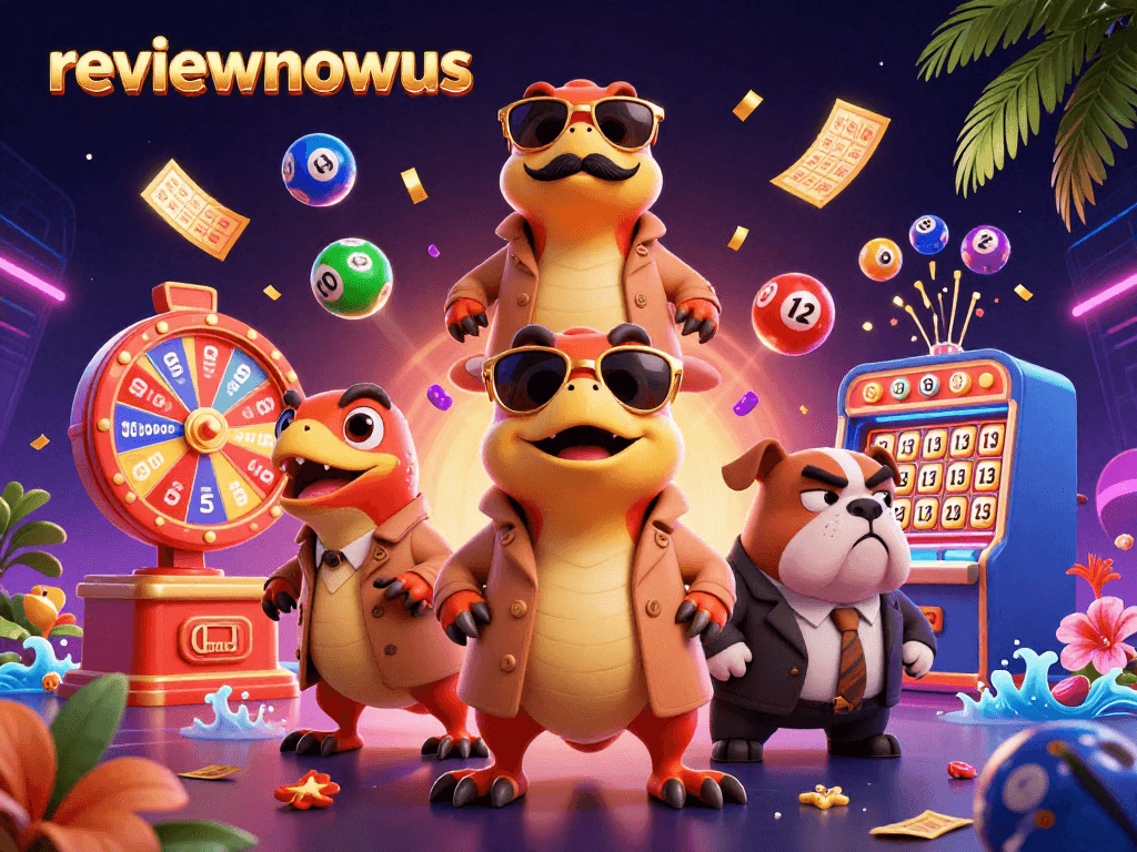 Menangkan peluang besar di reviewnowus dengan ilustrasi menarik raptors bermain di kasino.