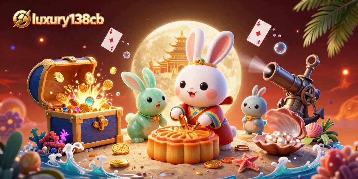 Engage with luxury138cb's gaming magic, revealing treasures of poker chips on the moon.