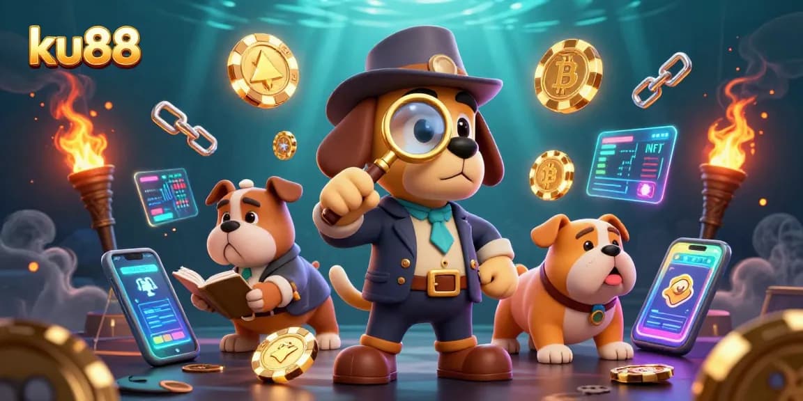 Play exciting casino games with ku88's engaging characters and vibrant 3D illustration.