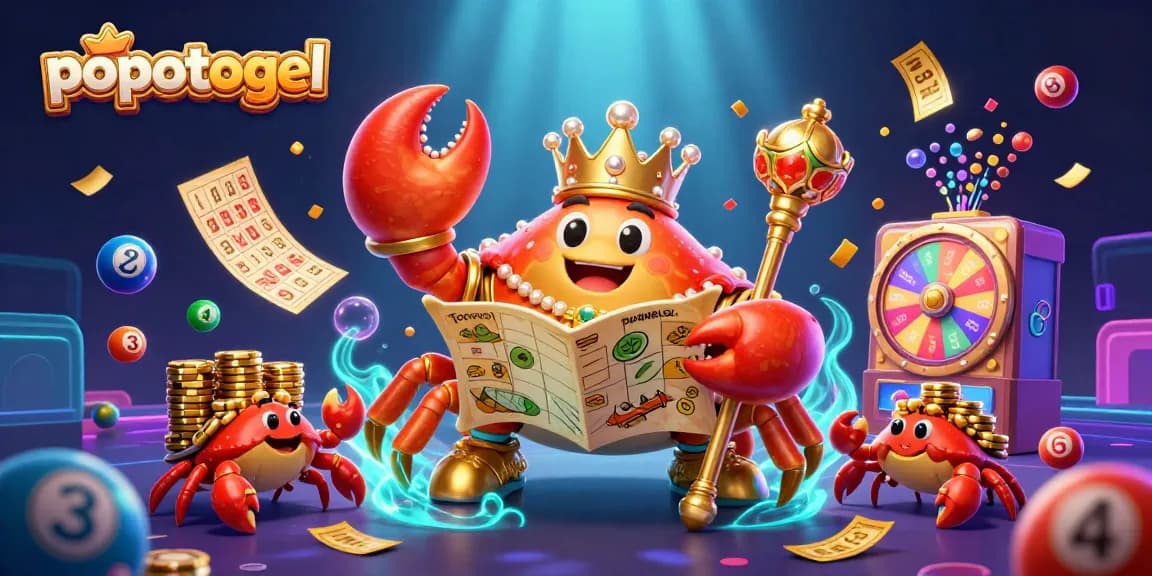 Experience thrilling gameplay on popotogel with vibrant lottery and casino elements in action.