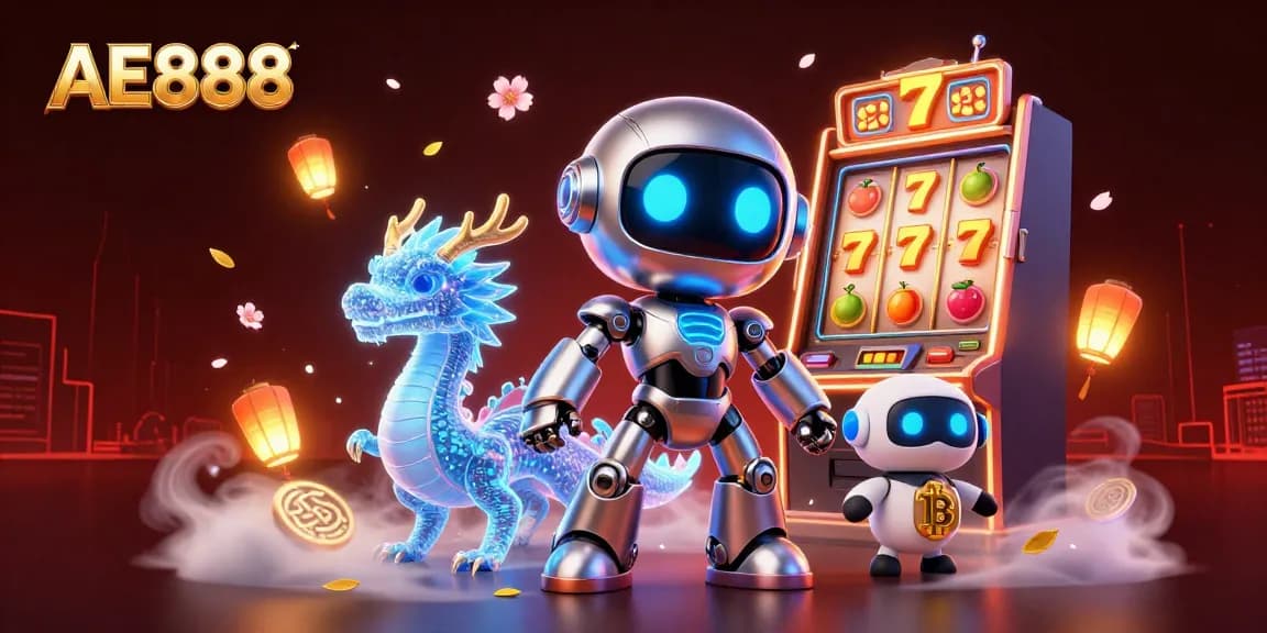 Spin the reels and win big at AE888 with exciting slots and vibrant game elements.