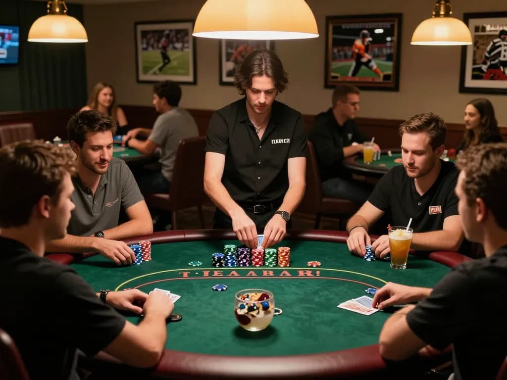 LGO99 Situs Game Online Terpercaya Di INDONESIA menampilkan permainan poker mendebarkan dengan pemain yang terlibat dalam permainan strategis.