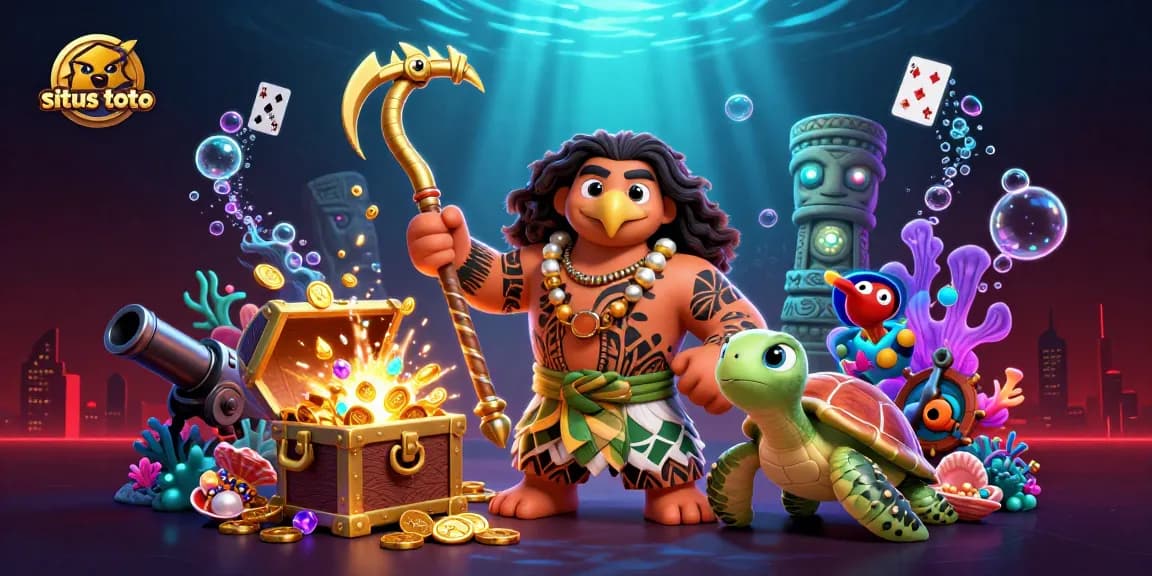 Engage with situs toto's thrilling undersea adventure game featuring vibrant characters and rich details.