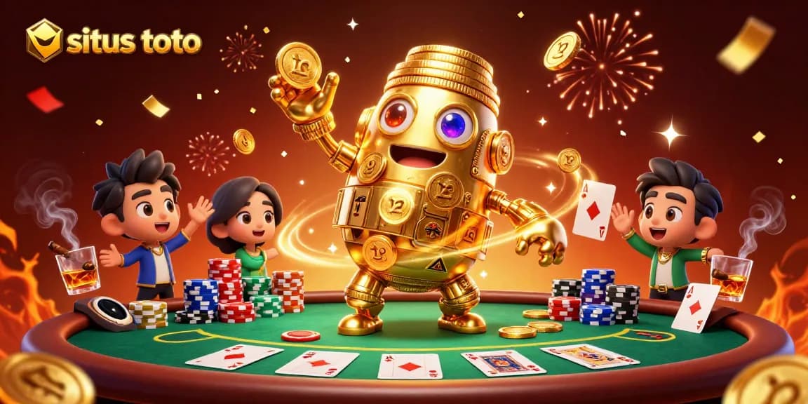 Temukan situs toto terbaik dengan golem emas bertindak sebagai simbol kemenangan dan peluang besar.