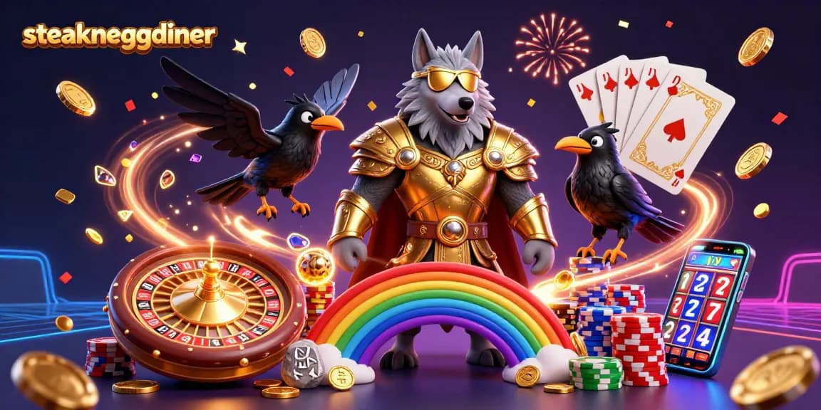 Bet and win at steakneggdiner while enjoying a vibrant casino atmosphere.