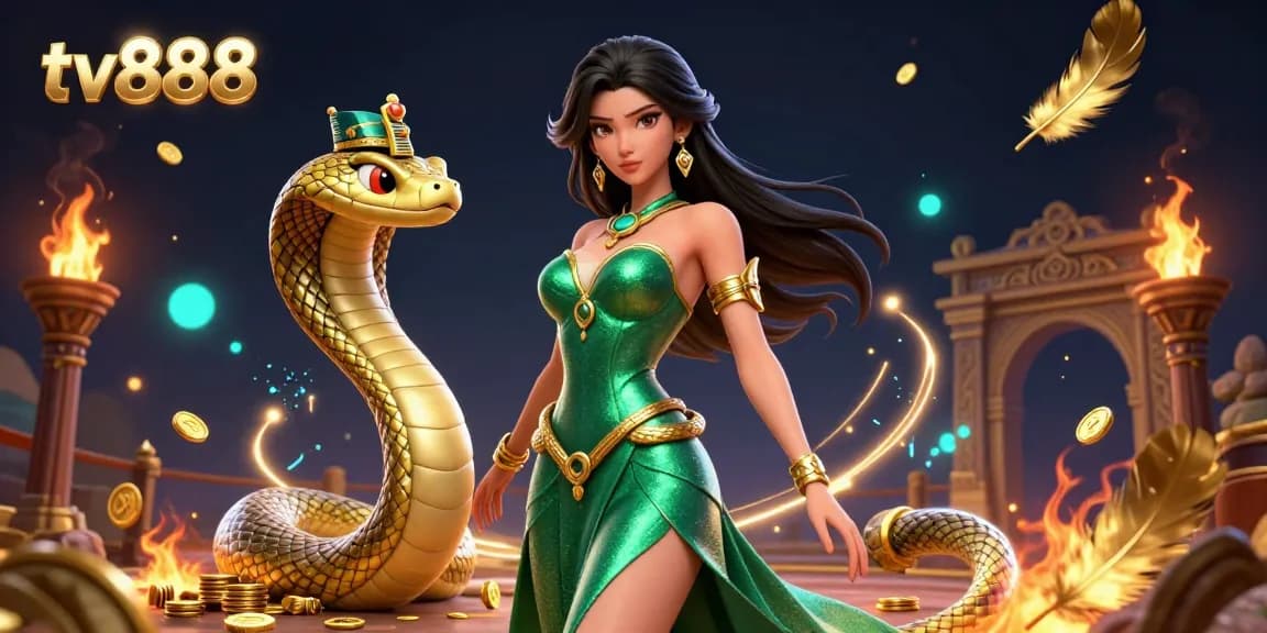 Join the excitement at tv888 with stunning casino visuals featuring golden elements and thrilling gameplay.