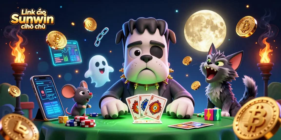 Engage with lively gaming action at Link vào Sunwin chính thức with captivating 3D casino illustration.