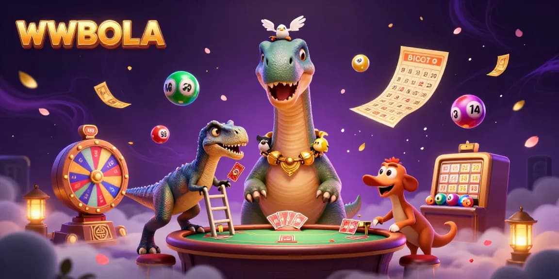 Menggunakan WWBOLA, nikmati permainan slot dengan brontosaurus 3D yang menakjubkan di kasino.