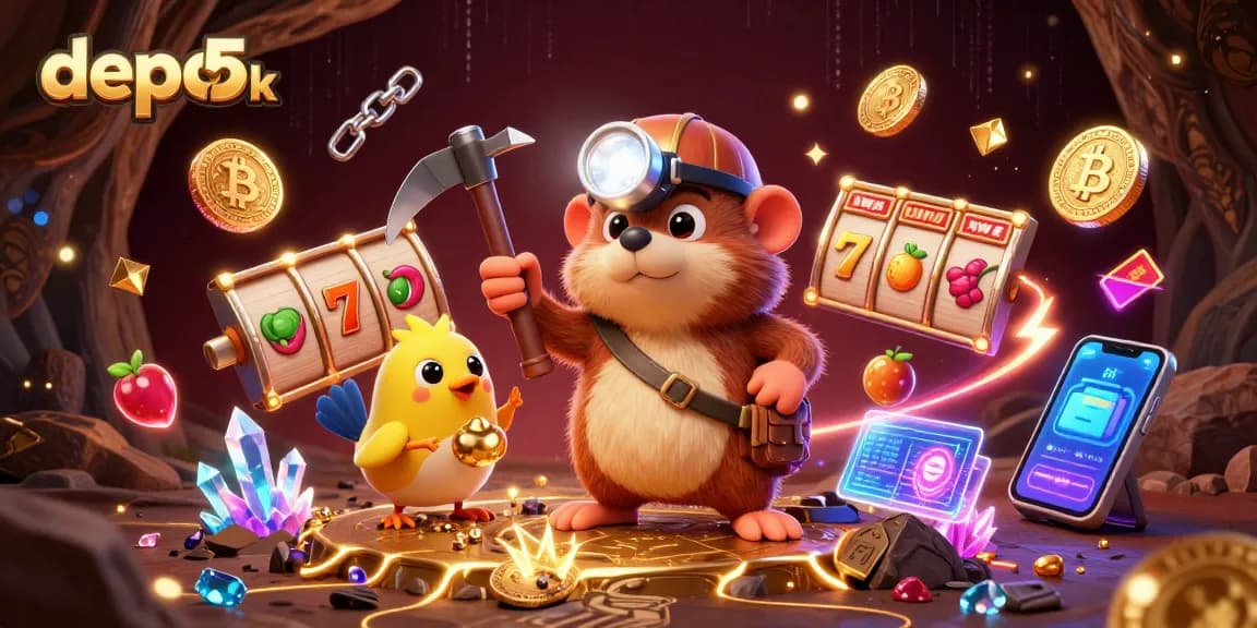 Deposit minimal 5000 Rupiah di depo 5k untuk memenangkan slot online yang menguntungkan.