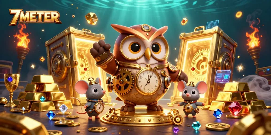 Experience thrilling wins at 7METER with the wealth of casino treasures and game excitement.