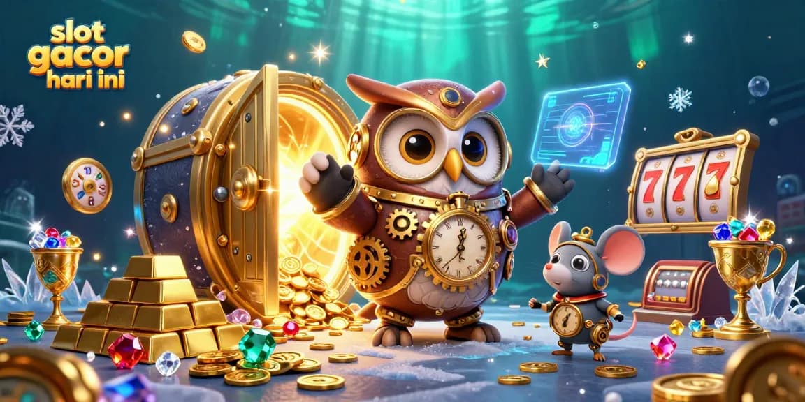 Permainan slot gacor hari ini dengan karakter menarik di dunia kasino penuh harta dan keceriaan.