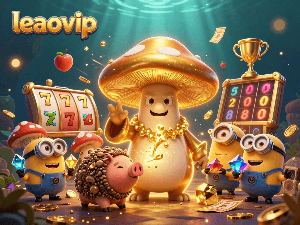 Permainan slot online leaovip memberikan pengalaman menarik dengan wizard jamur emas yang mengubah segalanya menjadi emas.