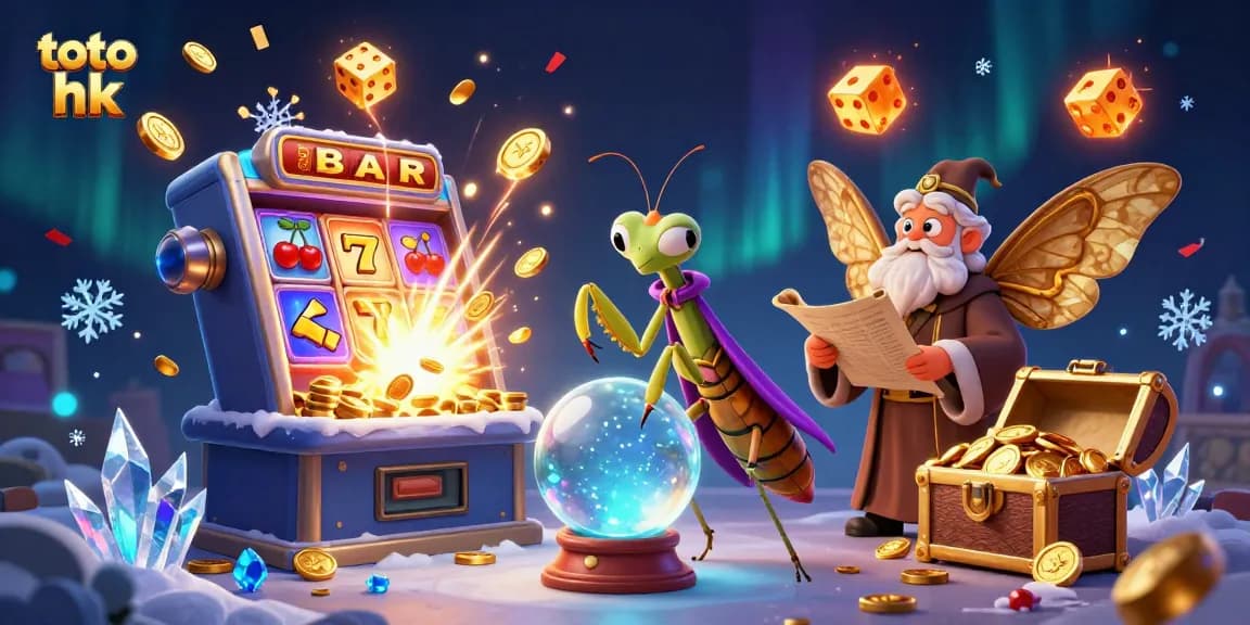 Menggali keberuntungan di toto hk dengan mesin slot 3D dan makhluk ajaib.