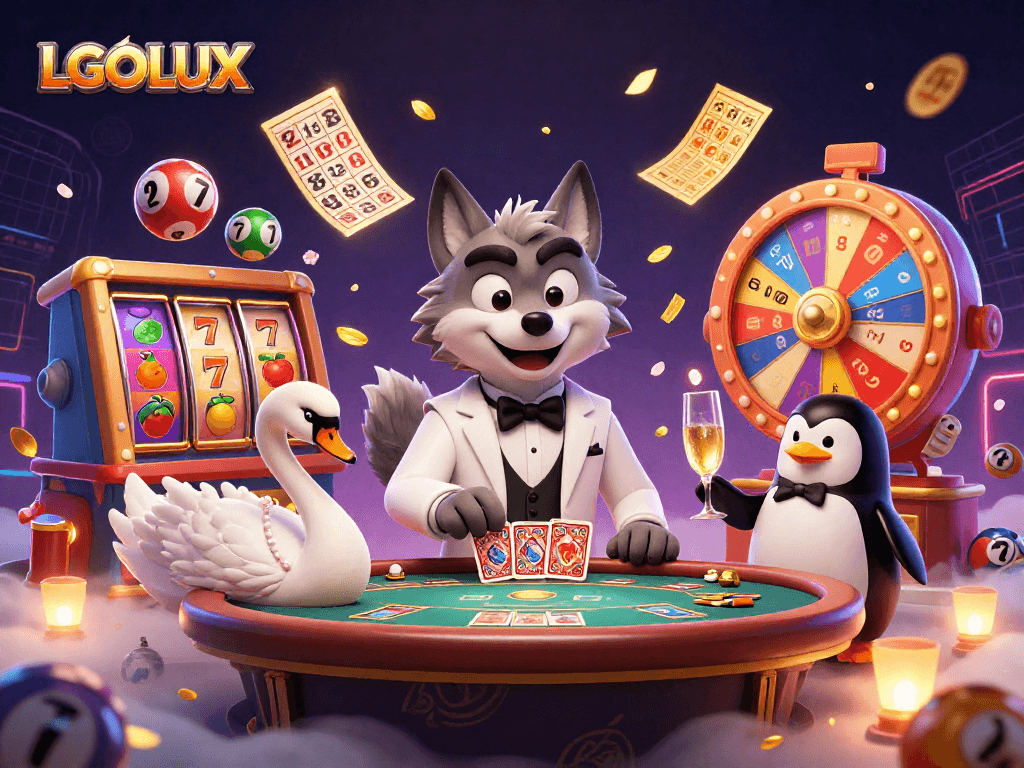 Experience thrilling gameplay with LGOLUX's slots and immersive casino adventure!