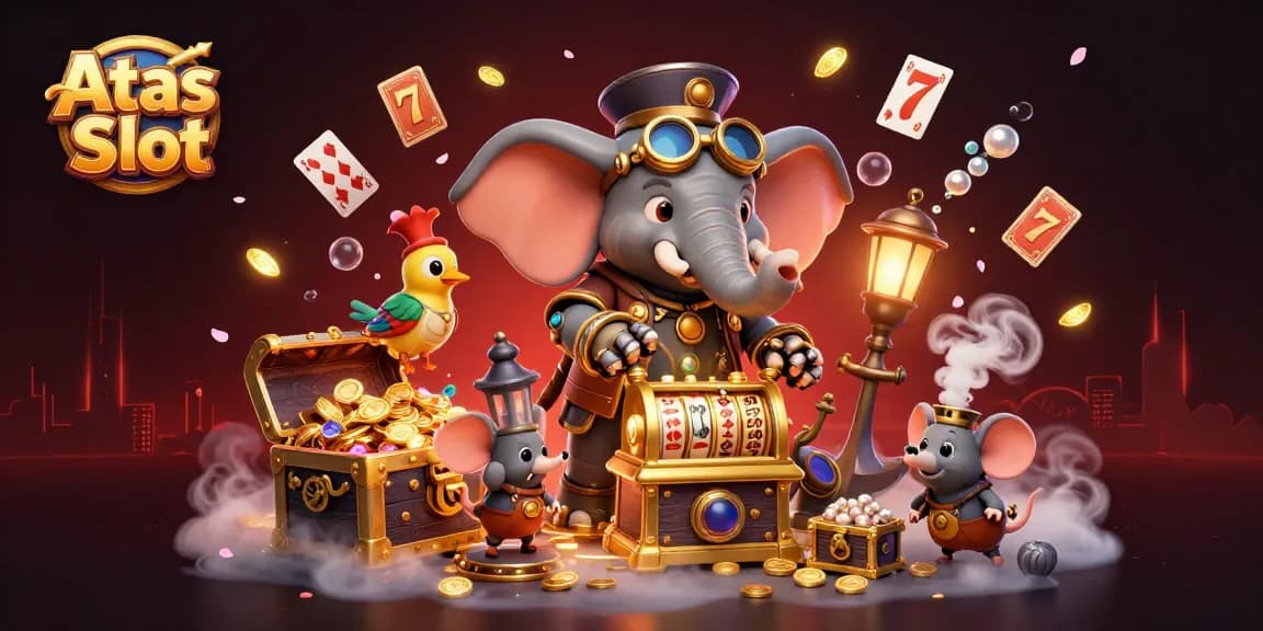 Spin the reels and win big at Atas Slot with a steampunk-inspired gaming adventure.