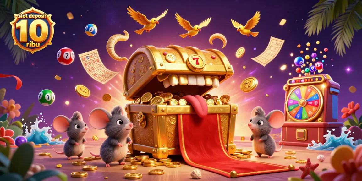 Experience exciting adventures with slot deposit 10 ribu, engaging with riches and vibrant casino elements.