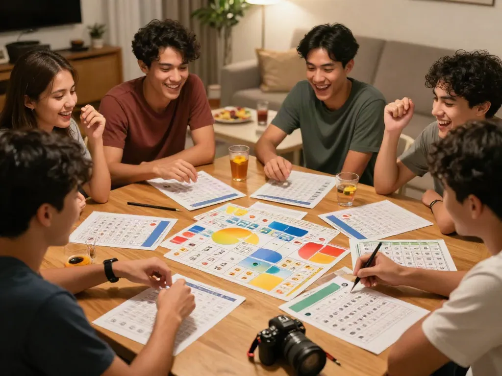 Permainan Toto Macau dengan teman-teman di rumah, menciptakan suasana hangat dan menyenangkan.