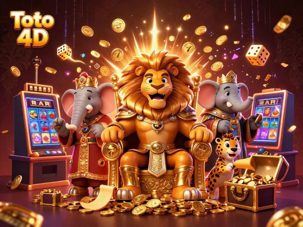 Menangkan Toto 4D dengan strategi hebat dan visual memukau dalam ilustrasi kasino 3D.