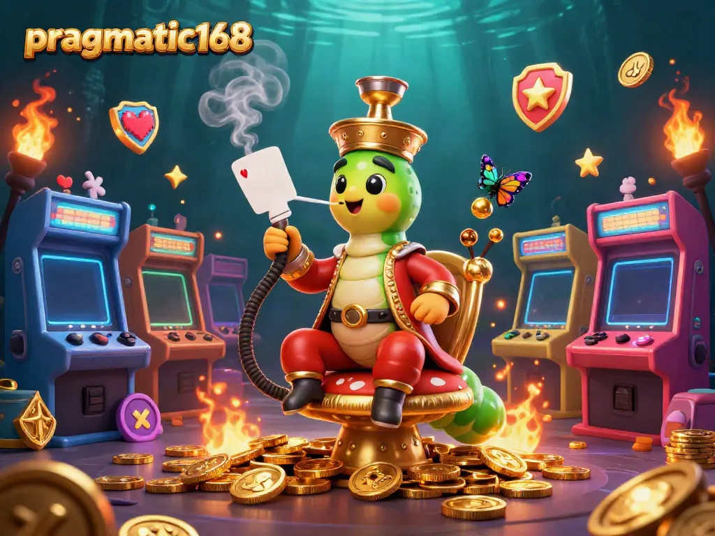 Experience thrilling games at pragmatic168 with colorful arcade machines and a whimsical atmosphere.