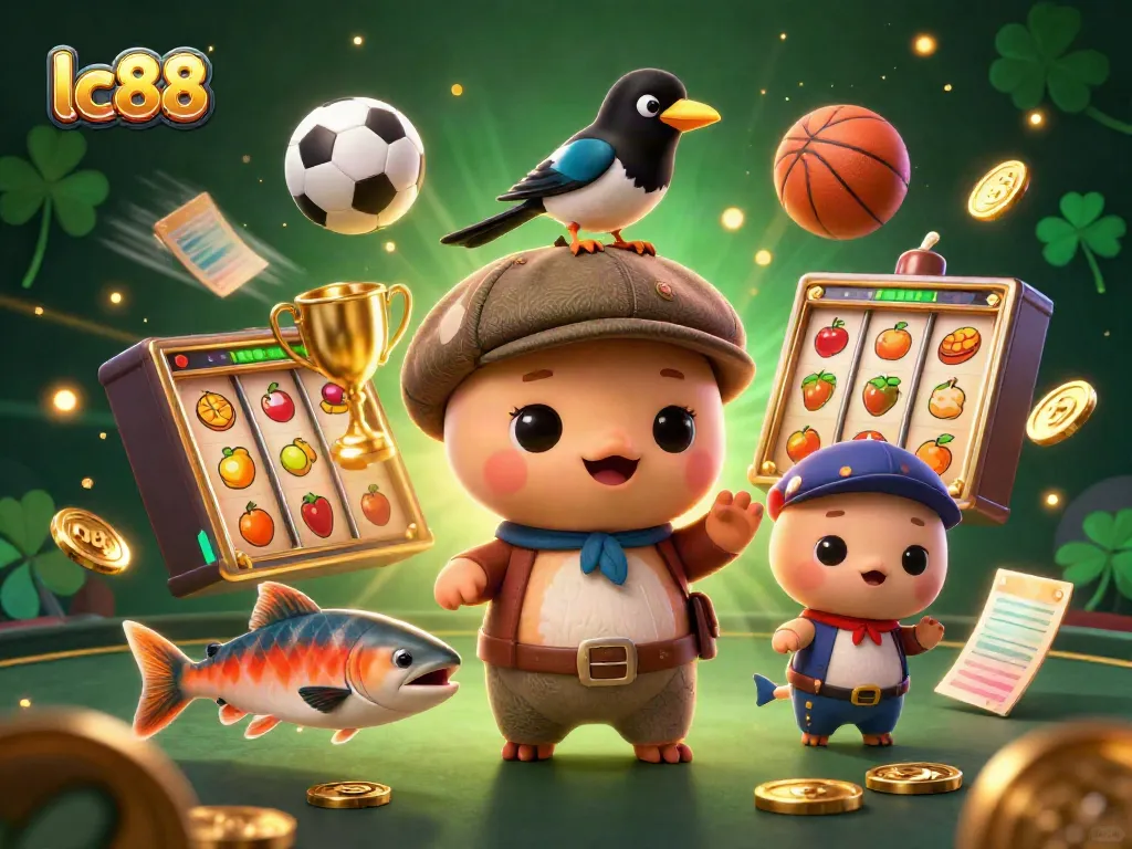 Experience captivating gameplay at lc88 with thrilling slot reels and a vibrant jackpot atmosphere.