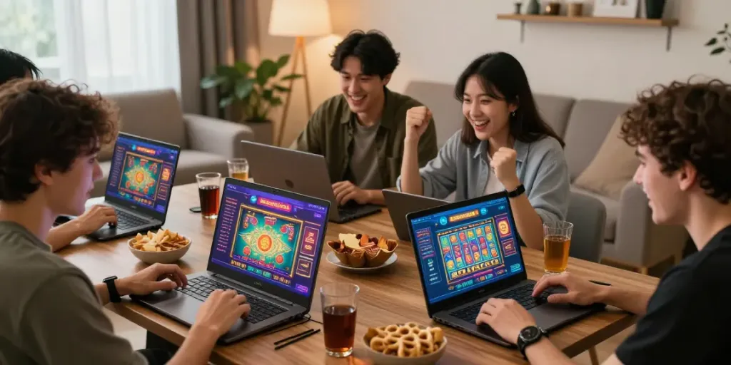 Pengalaman bermain natunatoto di lingkungan permainan online yang menghibur dengan teman-teman yang bersenang-senang.