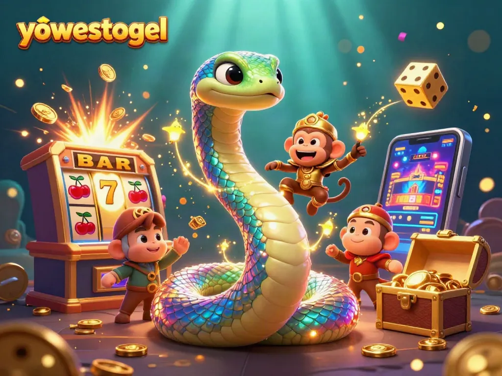 Spin the reels at yowestogel with vibrant 3D characters, jackpot excitement, and glowing rewards!