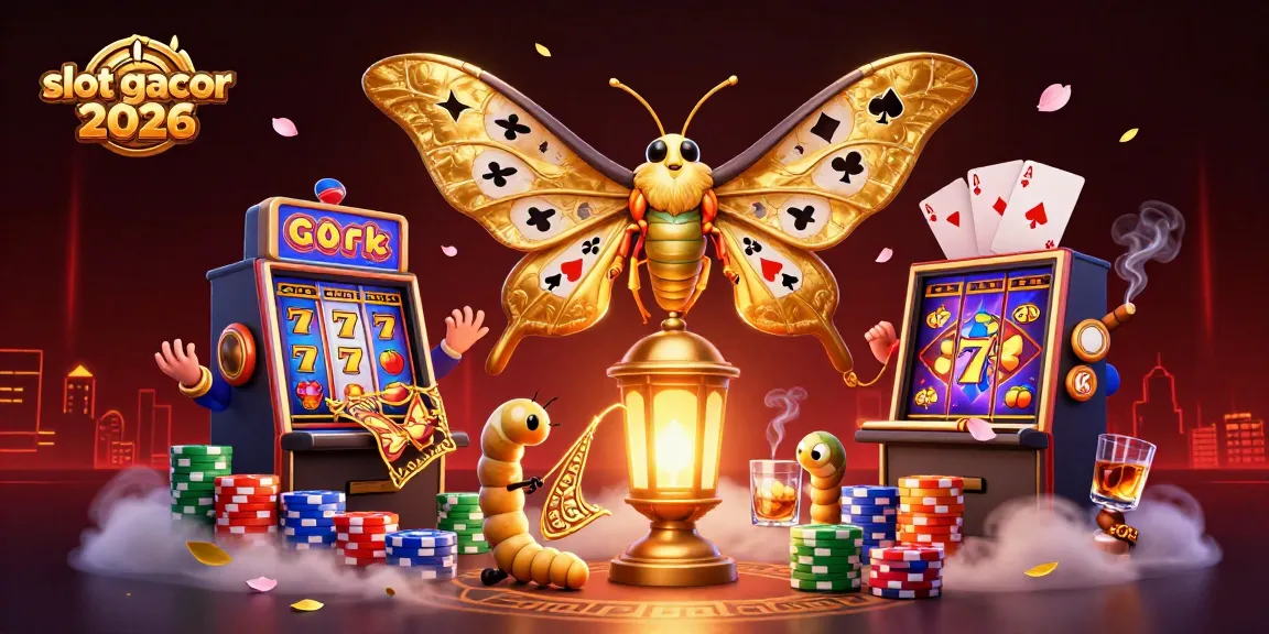 Engage with the vibrant scene of slot gacor 2026 featuring a colorful slot machine and casino elements.
