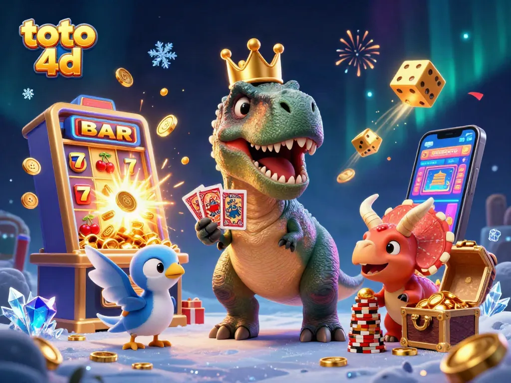 Menghasilkan kemenangan luar biasa dalam toto 4d sambil berinteraksi dengan karakter kartun 3D di kasino