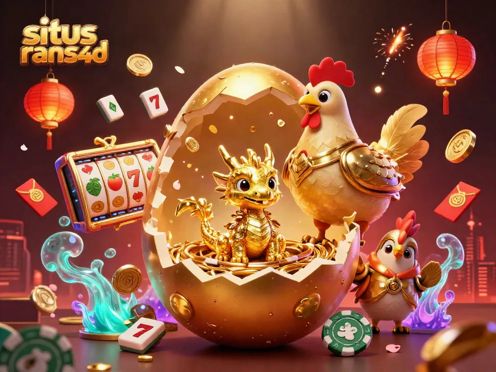 Menangkan jackpot dengan situs rans4d, ilustrasi slot 4D penuh keseruan dan peluang emas.
