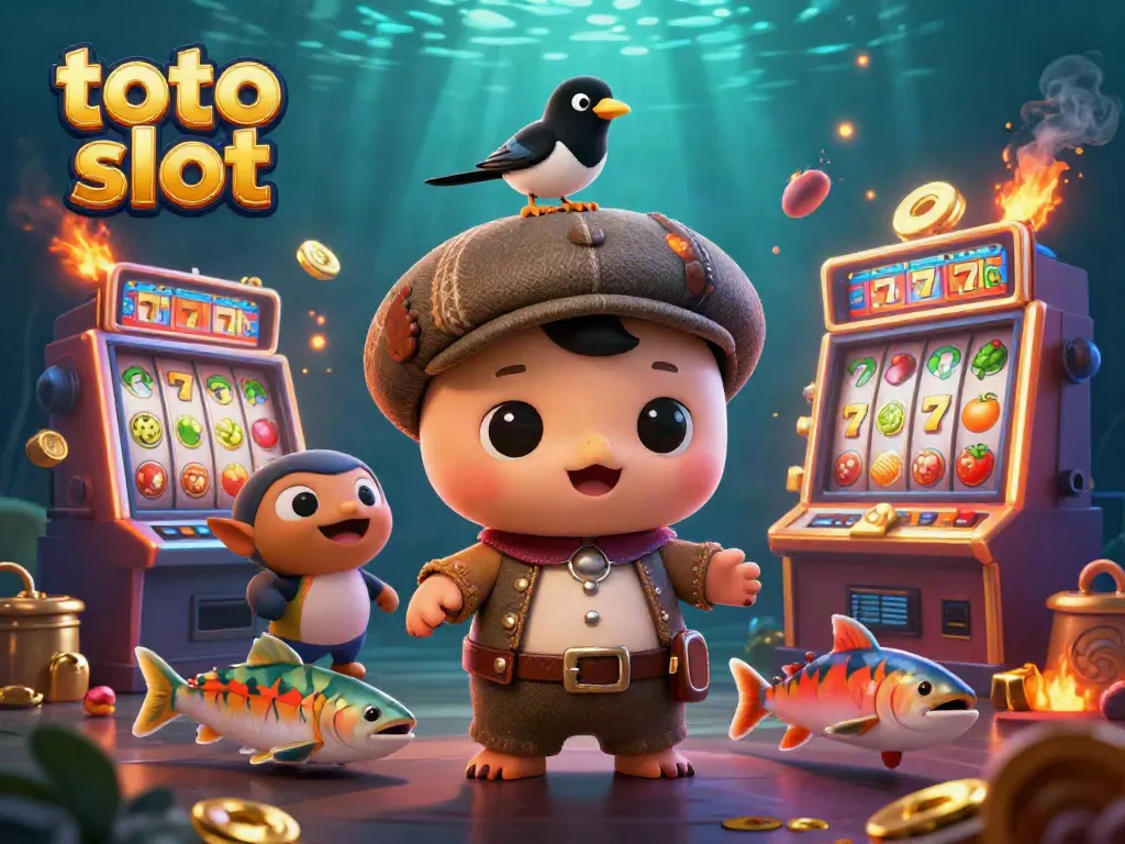 Experience thrilling jackpot action with toto slot in a vibrant 3D underwater world.