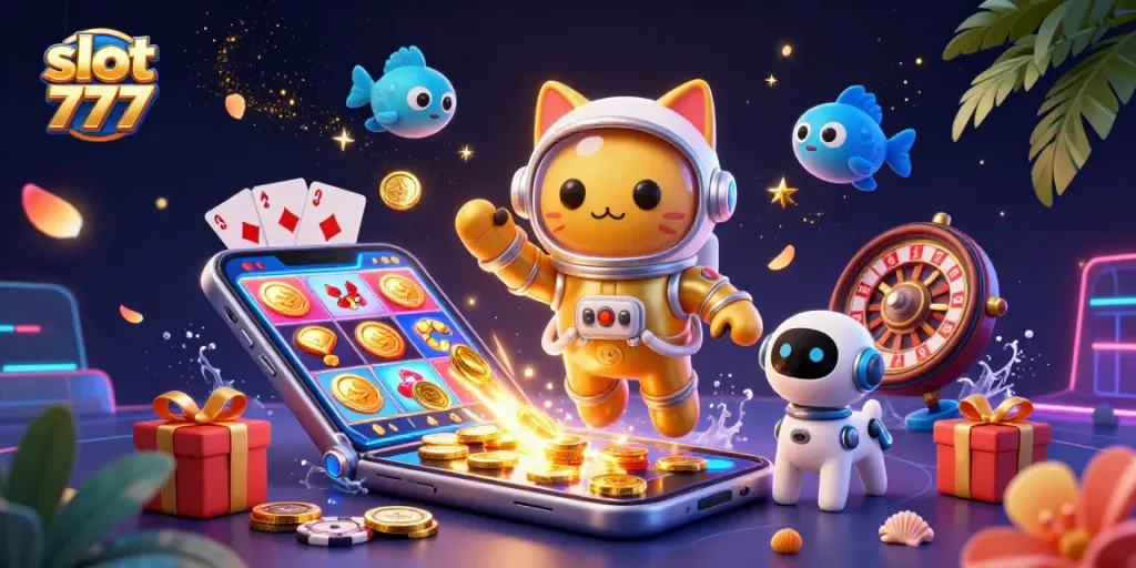 Menangkan permainan slot 777 dengan semua petualangan seru dan simbol keberuntungan yang ada.