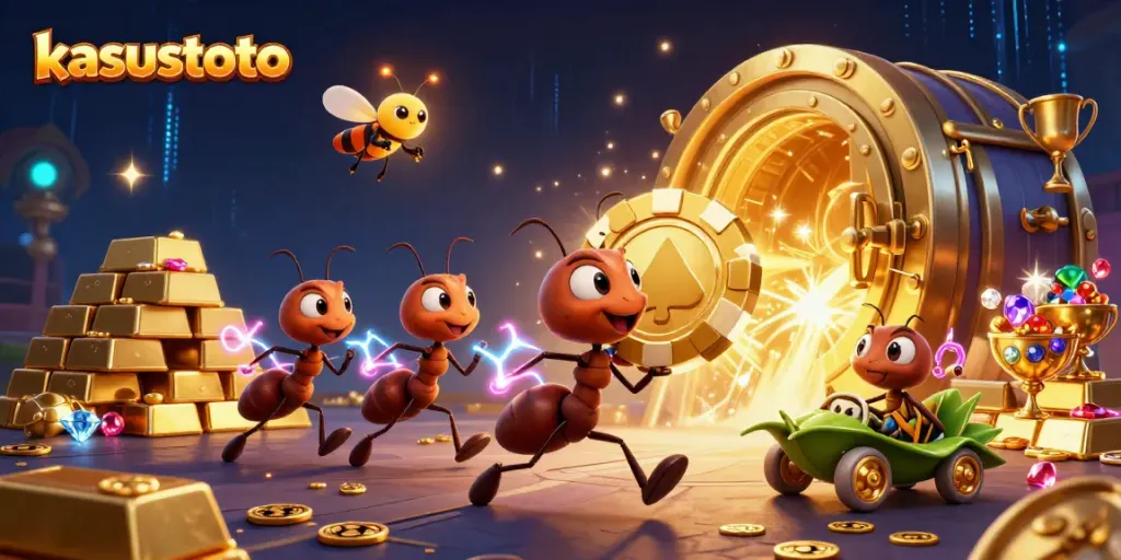 Kasustoto adalah platform bermain slot dengan tema heist fantastis yang dipenuhi dengan harta karun emas.