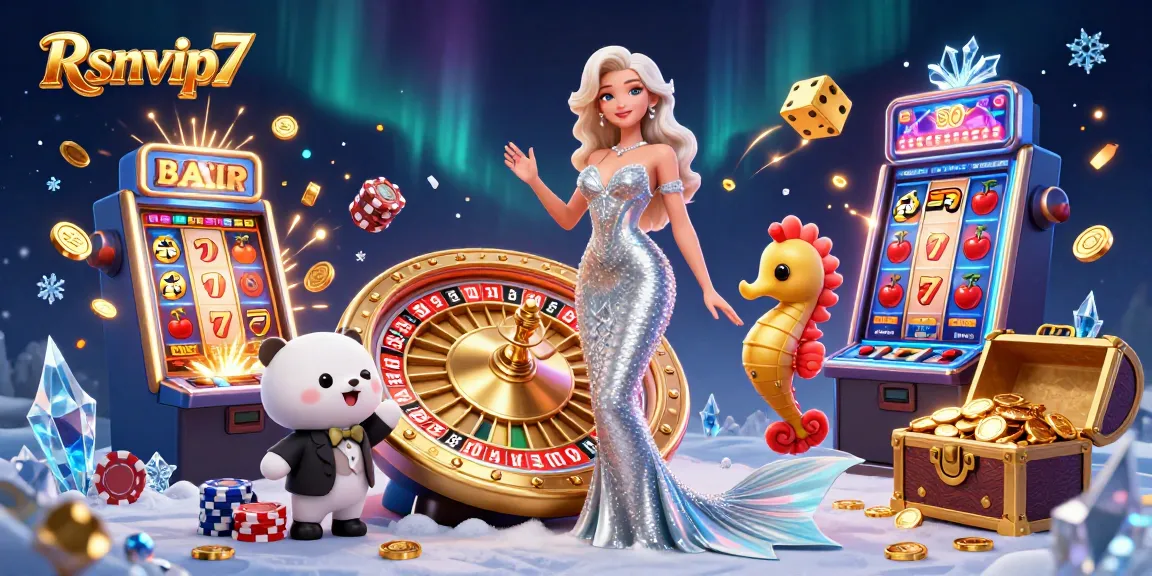 Rasakan permainan yang mendebarkan dengan Rsnvip7, menampilkan wanita glamor di samping roda roulette yang mewah di tengah elemen kasino yang mengasyikkan.