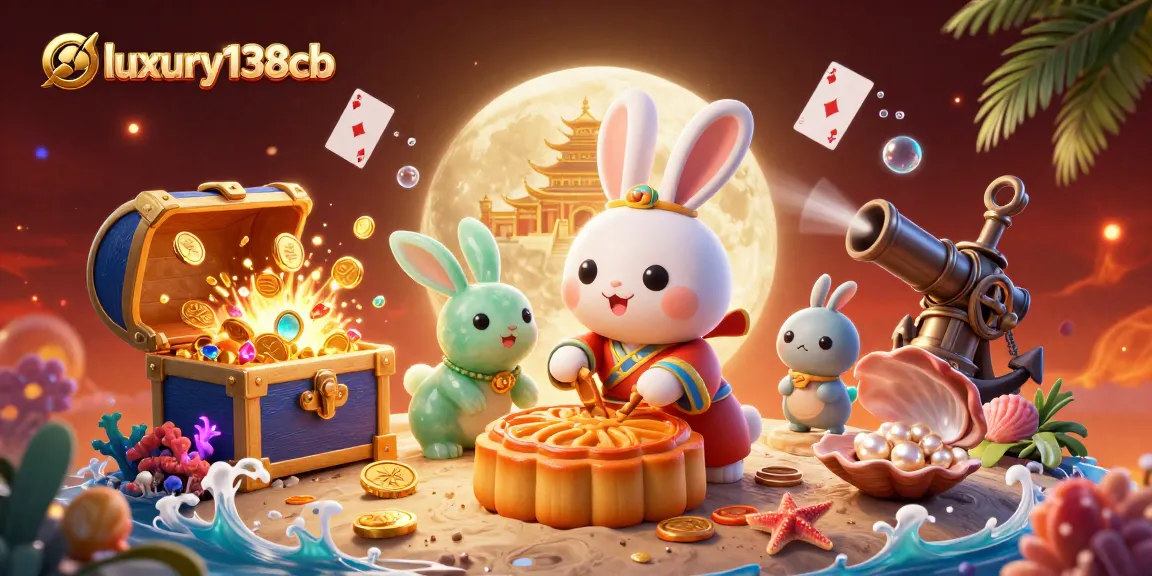 Engage with luxury138cb's gaming magic, revealing treasures of poker chips on the moon.