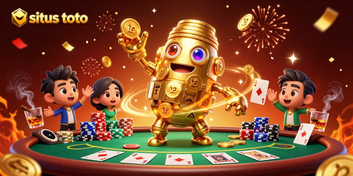 Temukan situs toto terbaik dengan golem emas bertindak sebagai simbol kemenangan dan peluang besar.