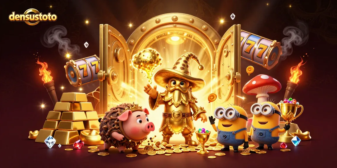 Bermain densustoto dan saksikan keajaiban wizard jamur emas yang memikat dengan harta karun yang menanti.