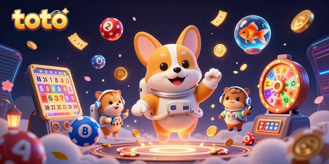 Gali peluang menang dari toto dengan ilustrasi kasino luar angkasa yang glamor dan dinamis.